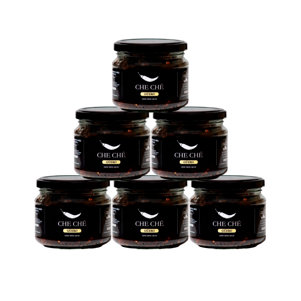 Chicharron de Chile Güero en Aceite de Oliva